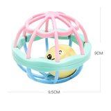 Develop Baby Intelligence Grasping Toy Hand Bell Rattle