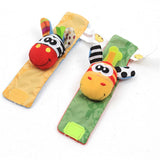 Cute Stuffed Animals Baby Rattle Socks