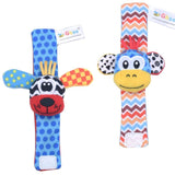 Cute Stuffed Animals Baby Rattle Socks