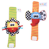 Cute Stuffed Animals Baby Rattle Socks