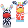 Cute Stuffed Animals Baby Rattle Socks