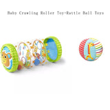 Inflatable Baby Crawling Roller Toy With Rattle And Ball