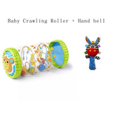 Inflatable Baby Crawling Roller Toy With Rattle And Ball