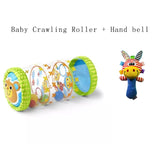 Inflatable Baby Crawling Roller Toy With Rattle And Ball