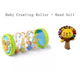 Inflatable Baby Crawling Roller Toy With Rattle And Ball