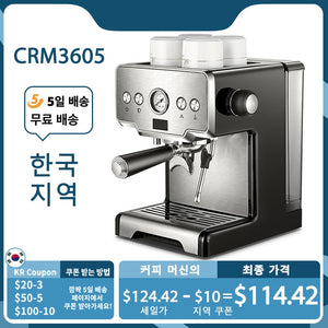 Semi-Automatic Pump Coffee Maker - National Stores